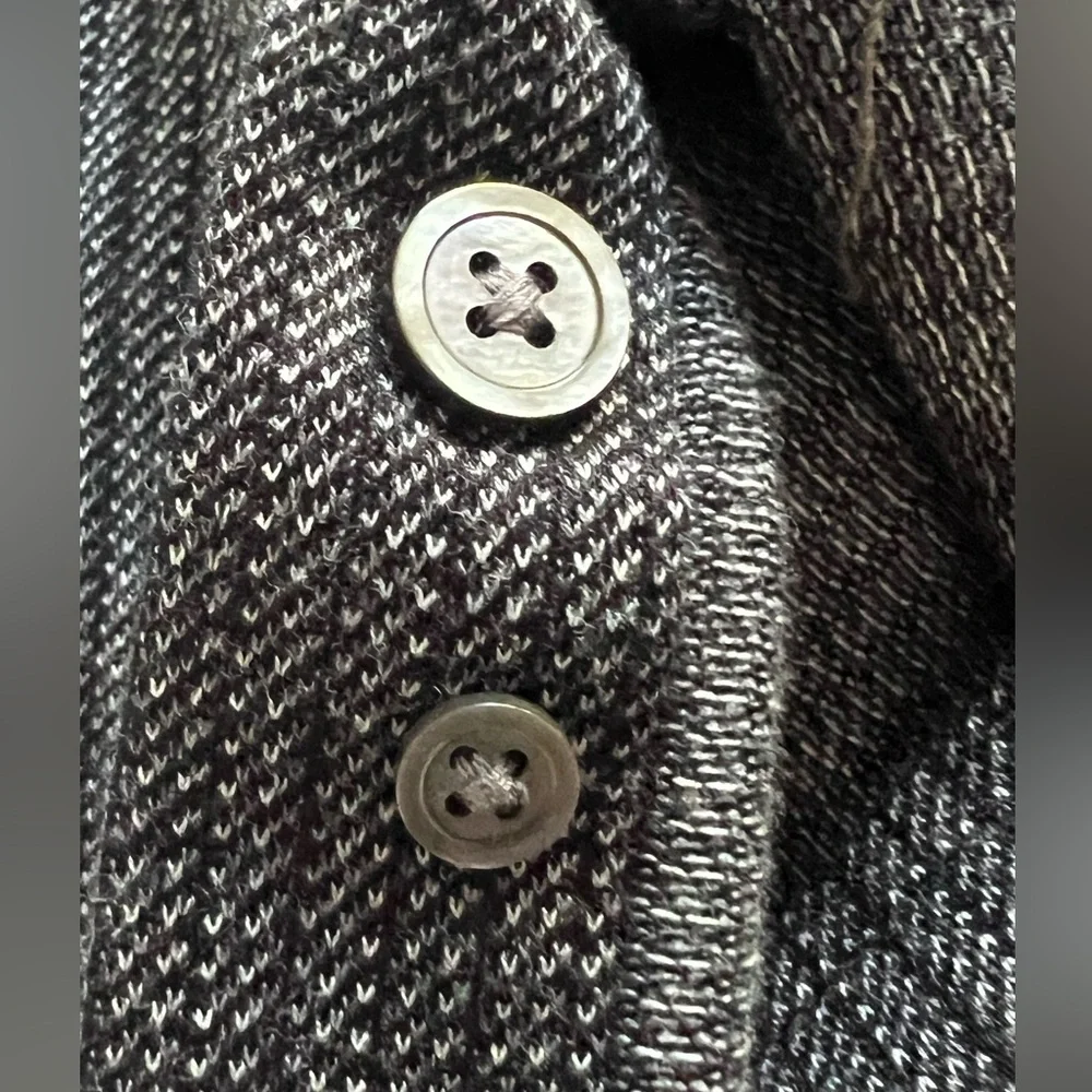 Banana Republic Cotton Textured Weave Pattern Long Sleeve Button Down